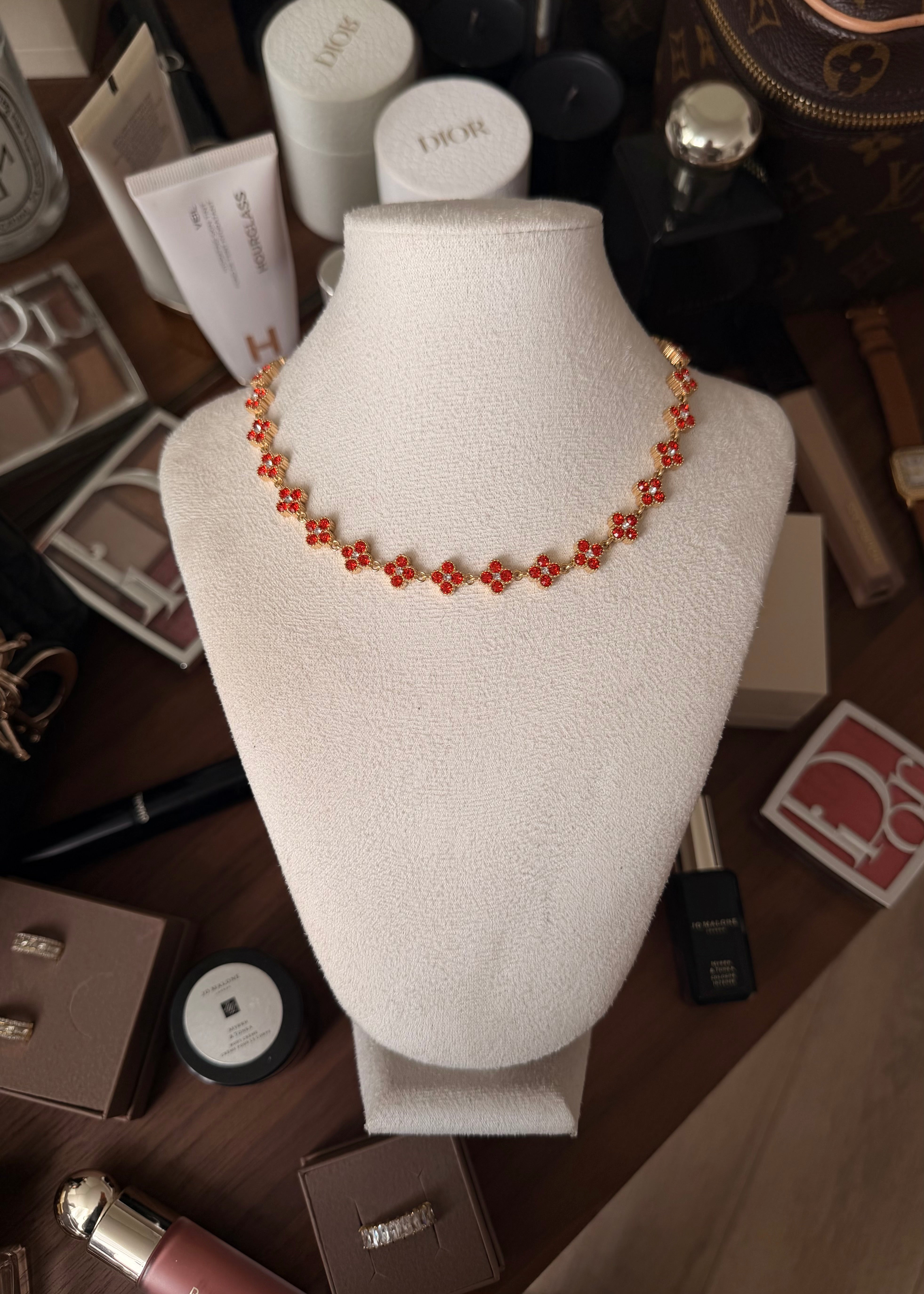 COLLIER DIANA ORANGE