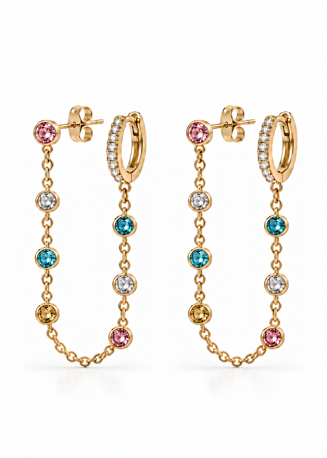 BOUCLES D’OREILLES PASTEL