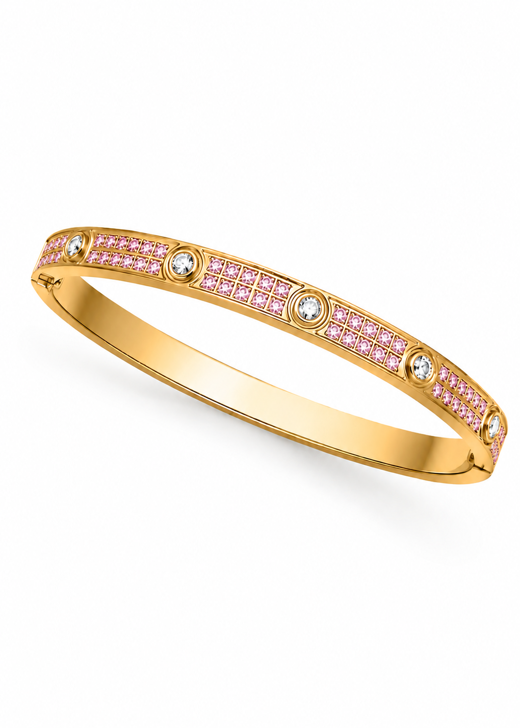 BRACELET JONC DYNASTIE PINK