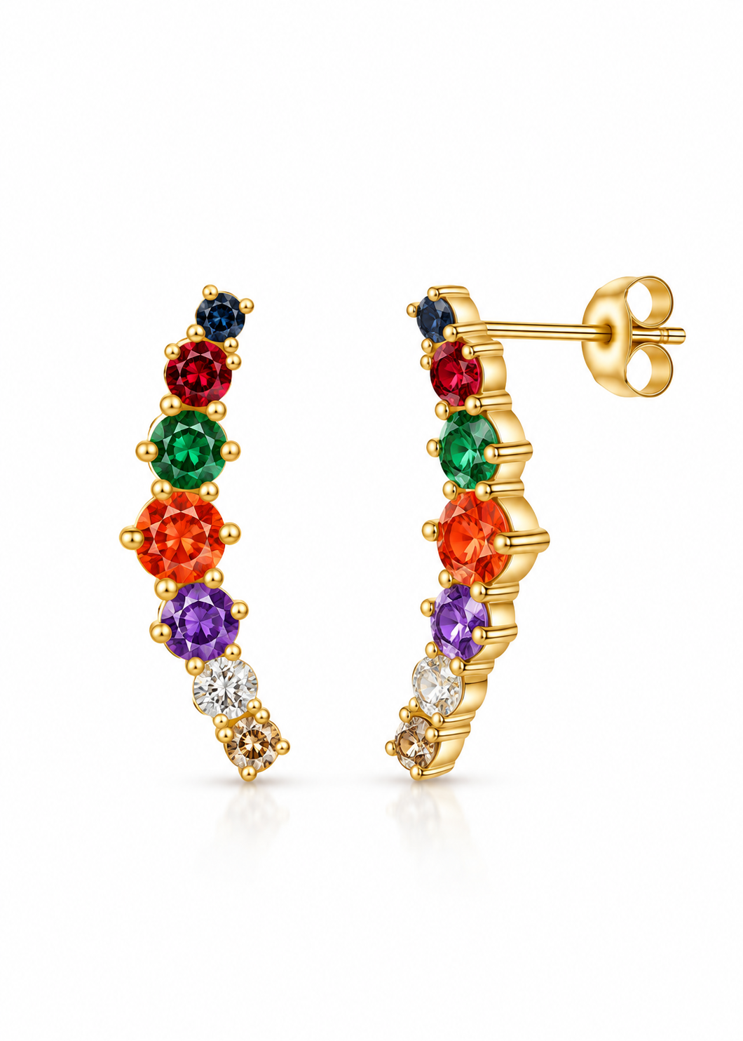 BOUCLES D’OREILLES ALICIA RAINBOW