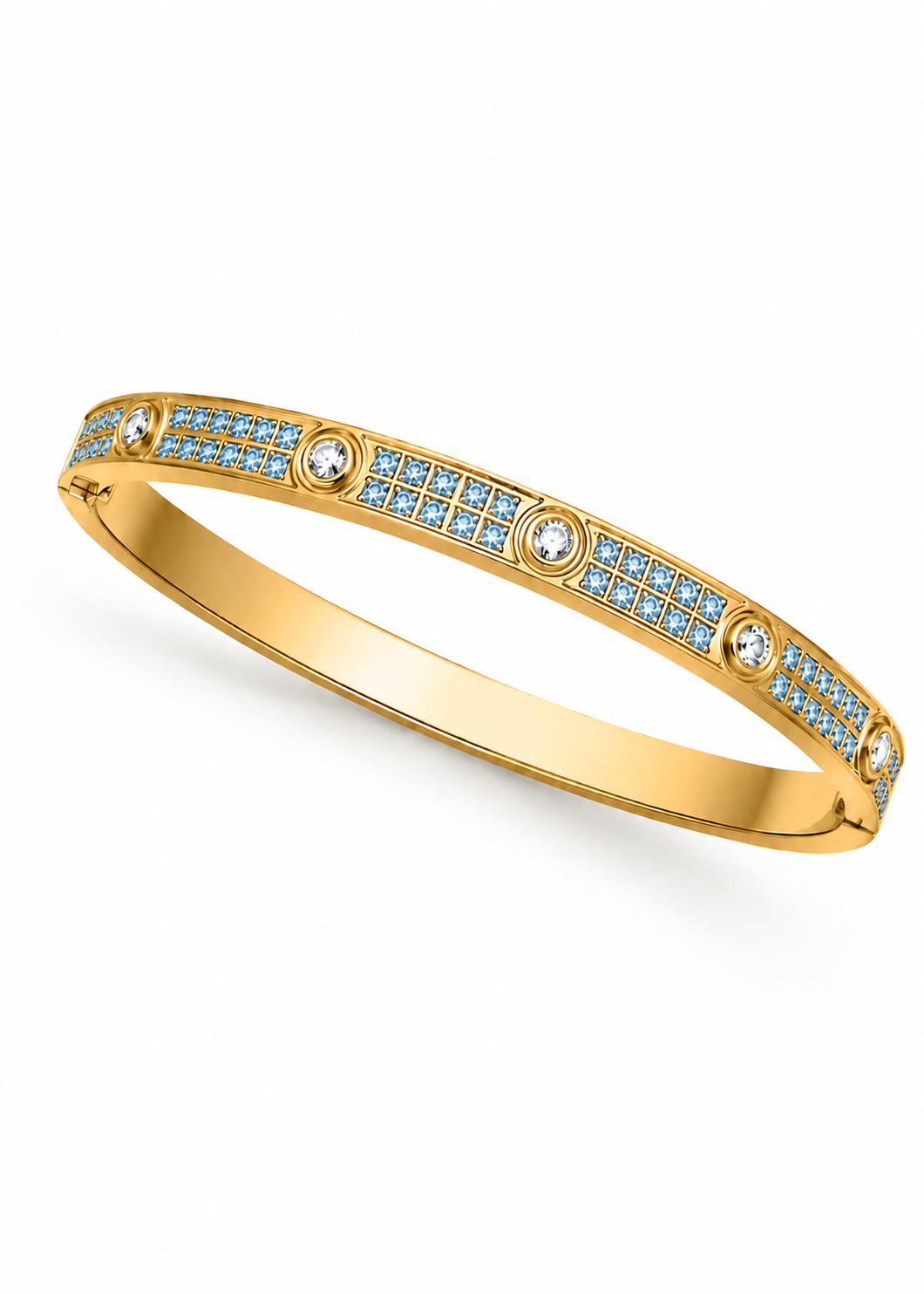 BRACELET JONC DYNASTIE BLUE