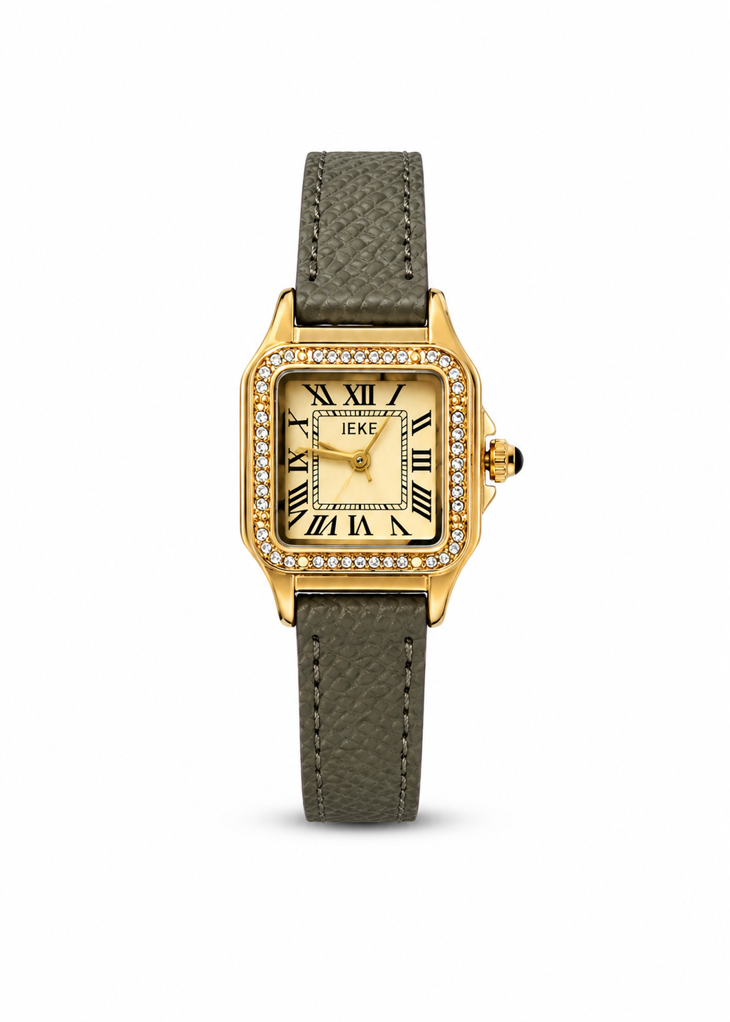 MONTRE ALEYNA CUIR TAUPE
