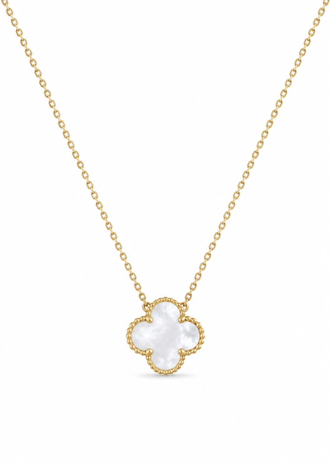 COLLIER CLEEF BLANC