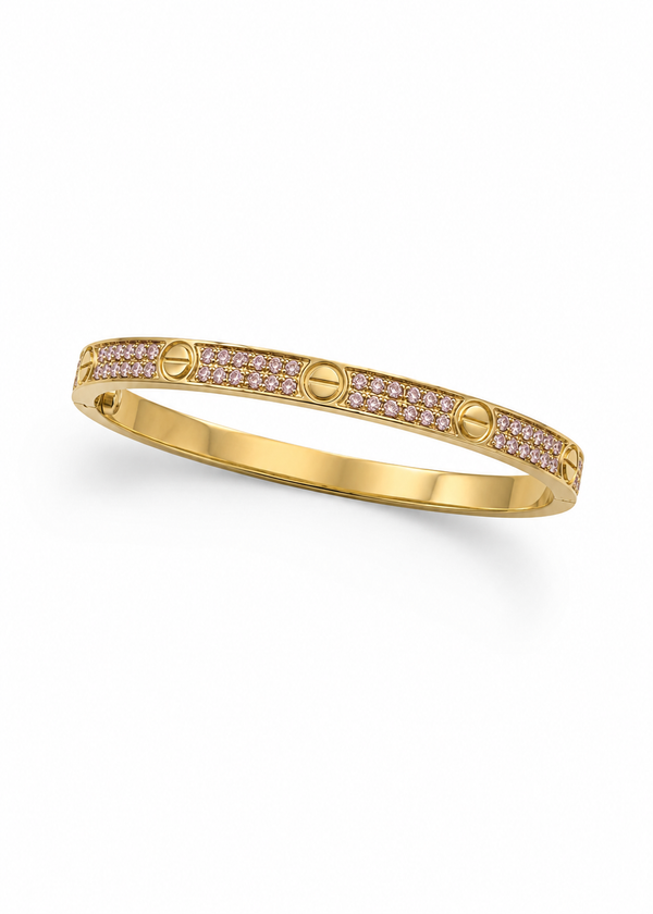 BRACELET JONC SELMAN PINK