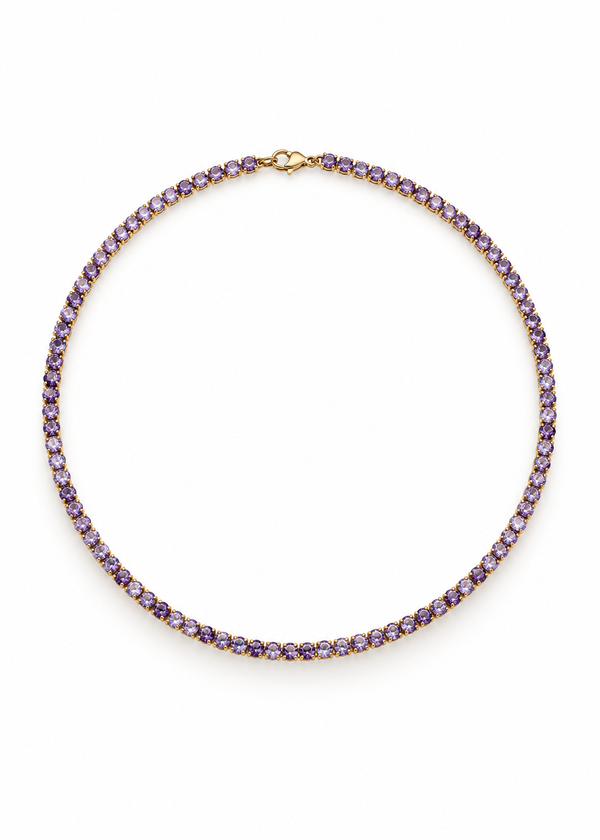 COLLIER LADY PURPLE