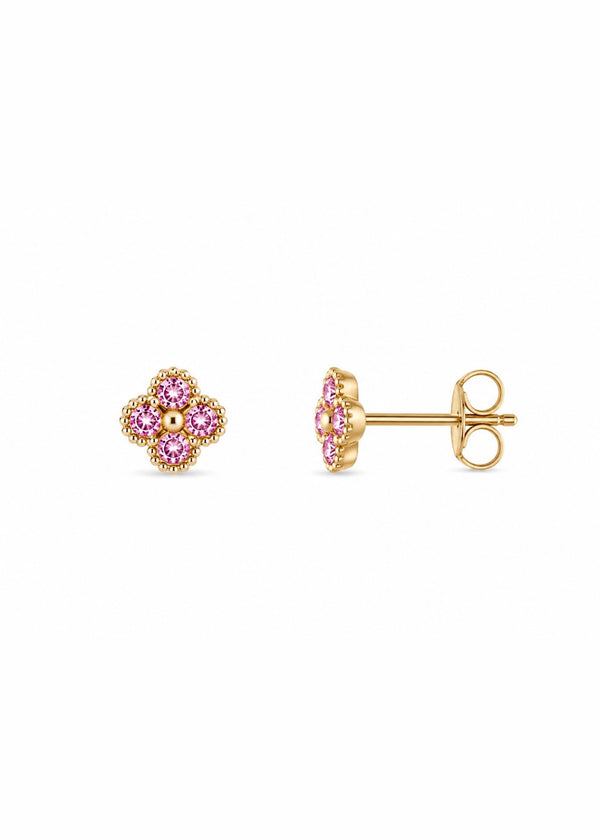 BOUCLES D’OREILLES MINI SAMAR PINK