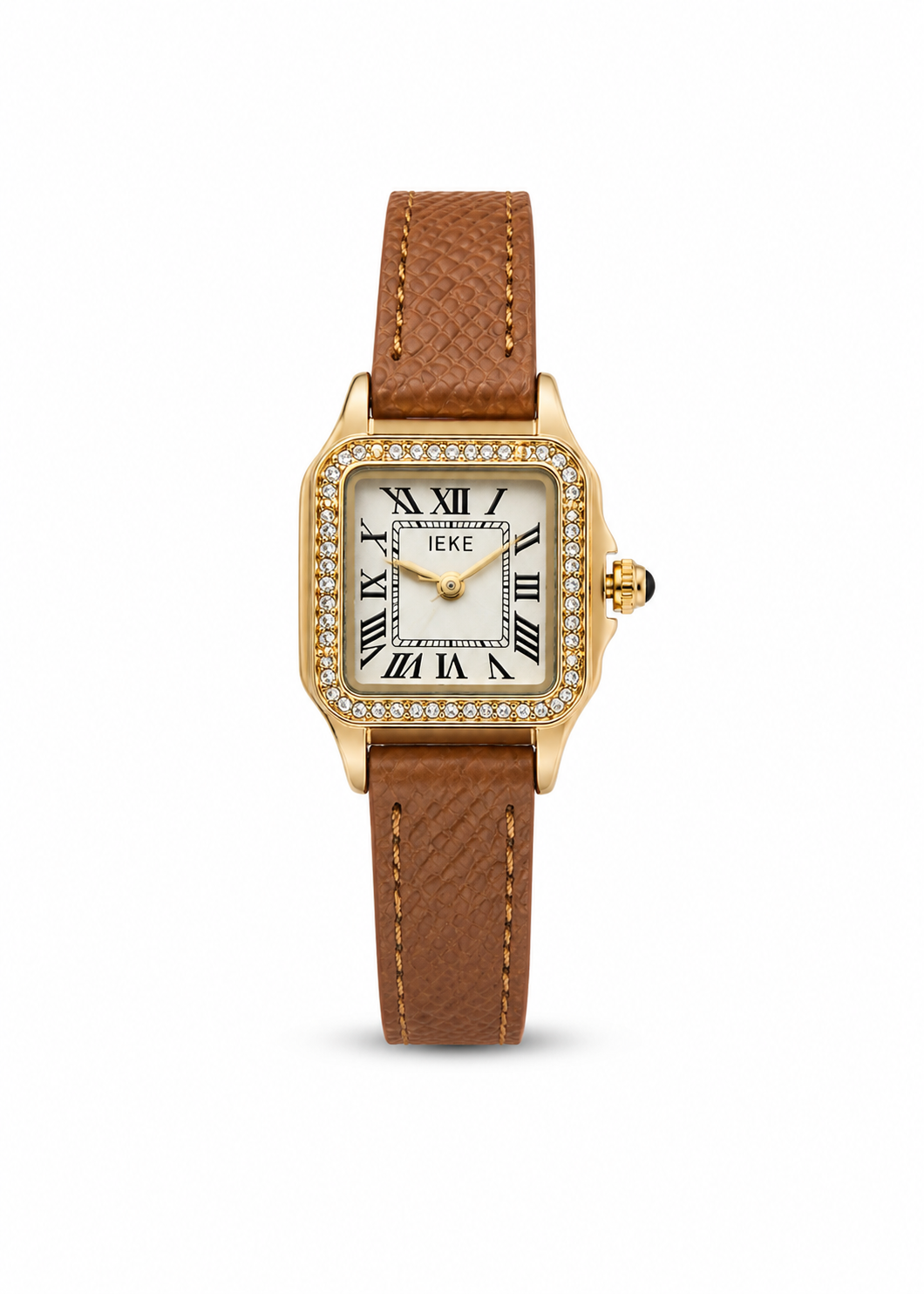 MONTRE ALEYNA CUIR CAMEL