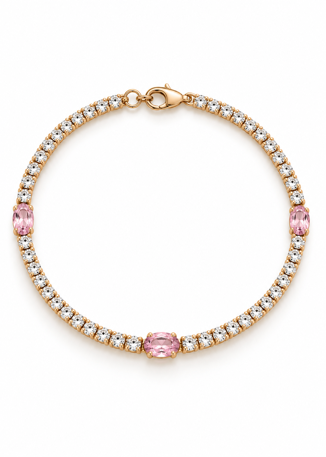 PULSERA KHLOÉ ROSA