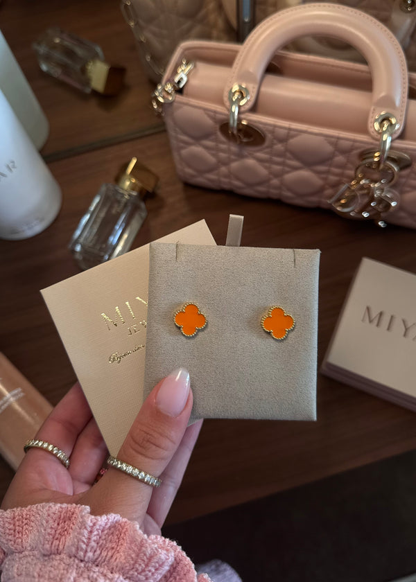 BOUCLES D’OREILLES FIDJI ORANGE
