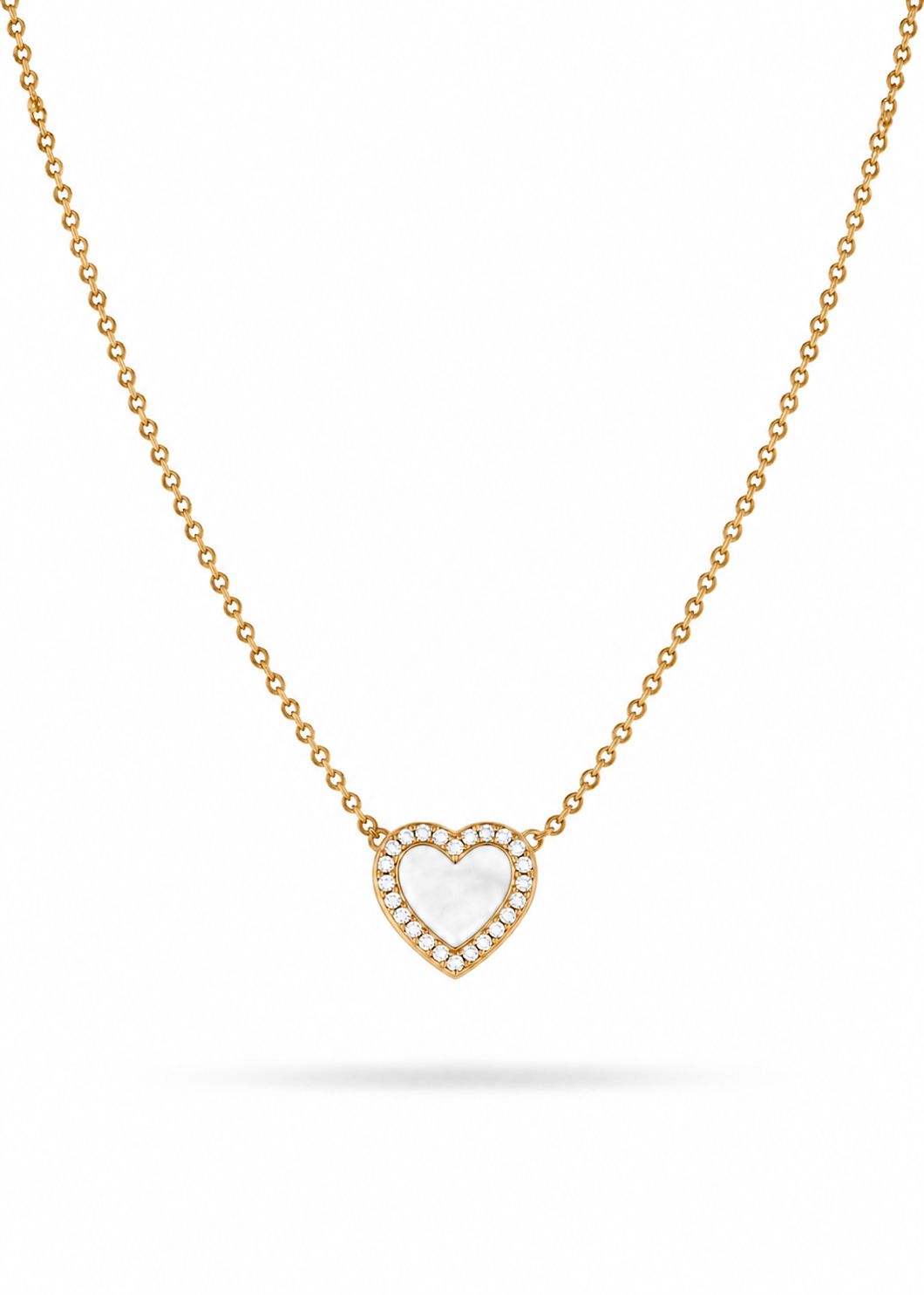 COLLIER MONACO BLANC
