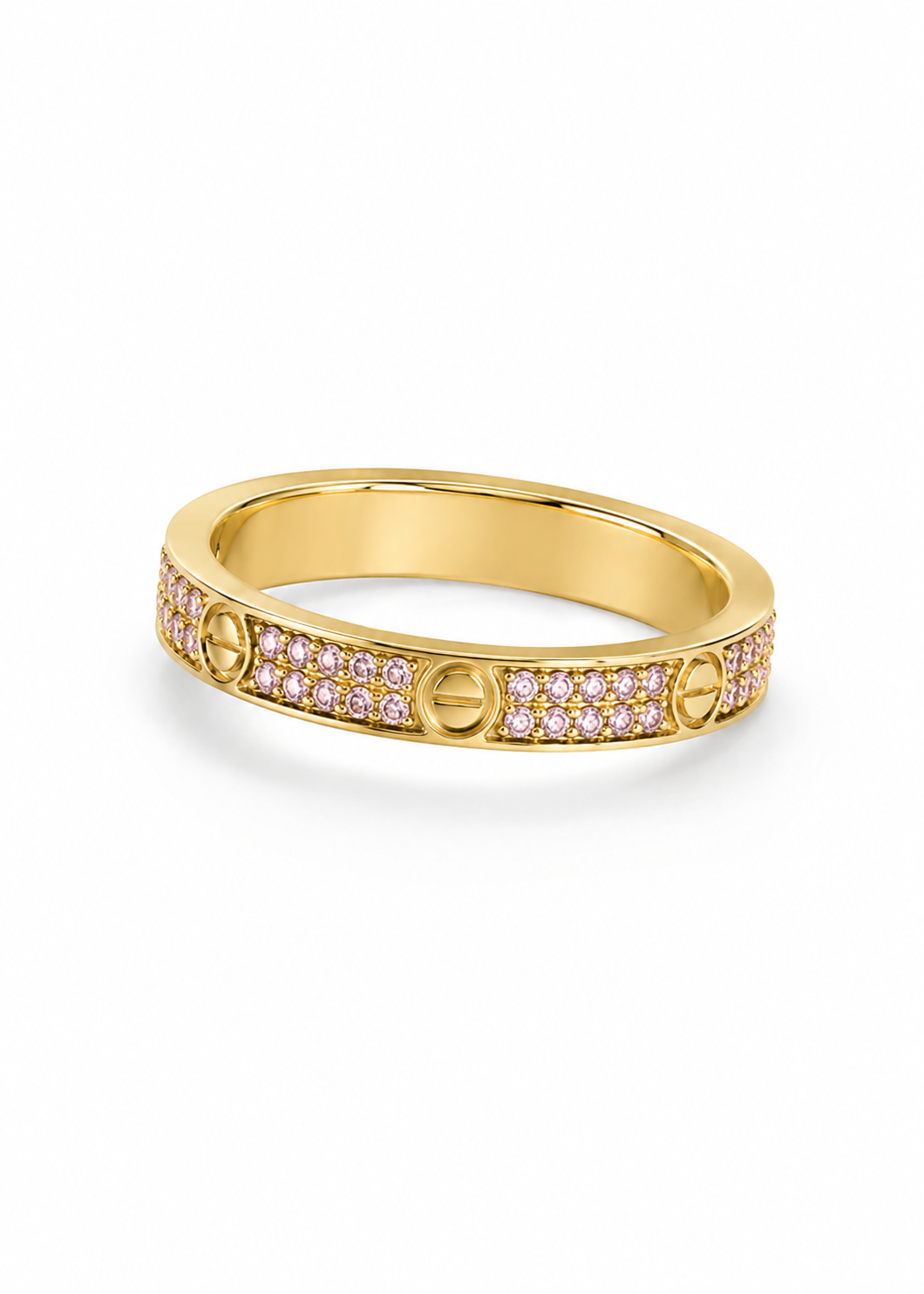 BAGUE SELMAN FINE PINK